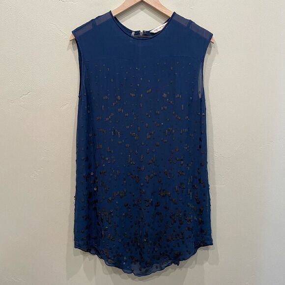 Rebecca Taylor Loose Sequined Dress - Size: 4 - Picture 2 of 13